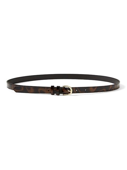 Banana Republic Womens Tortoise Small Trouser Belt Tortoise Size S