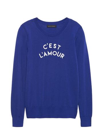 Banana Republic C&#39;est L&#39;amour Sweater