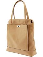 Banana Republic Womens Leighton Leather Tote Camel Size One Size