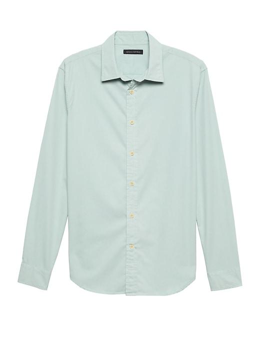 Banana Republic Slim-fit Cotton Twill Shirt