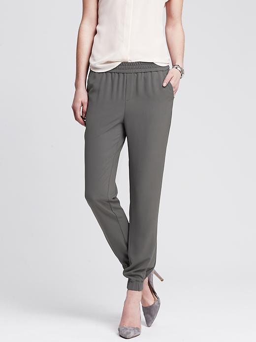 Banana Republic Womens Drapey Pant Size 10 Regular - Urban Gray