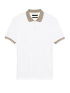 Banana Republic Mens Slim Luxury-touch Polo Shirt White Size Xs