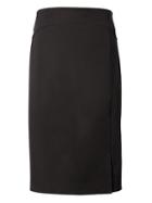 Banana Republic Womens Bi-stretch Paneled Pencil Skirt Black Size 0