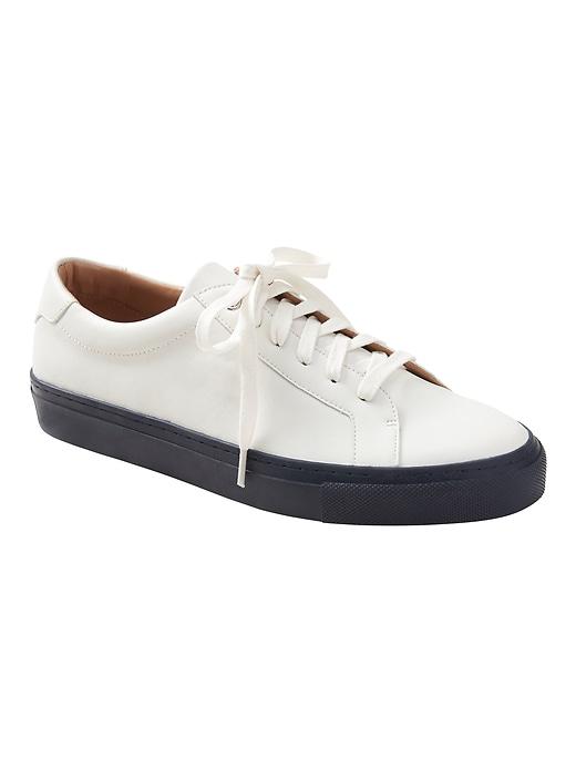Banana Republic Essential Leather Sneaker