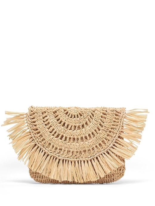 Banana Republic Womens Mar Y Sol   Mia Pouch Natural Size One Size