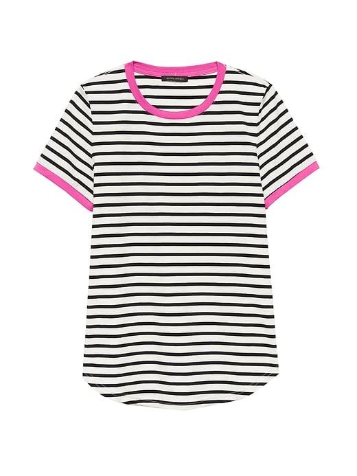 Banana Republic Supima Cotton Ringer T-shirt