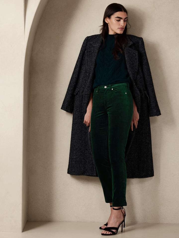 The Slim Velvet Jean