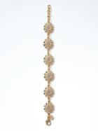 Banana Republic Womens Pastel Floral Bracelet - Light Blue