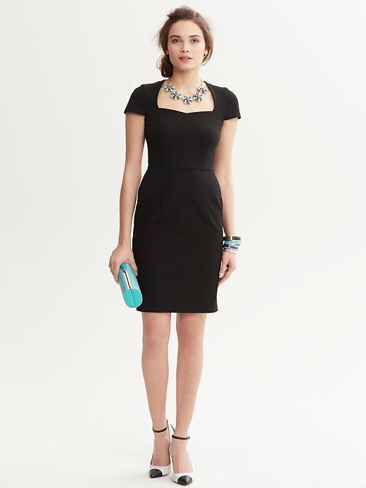 Banana Republic Sylvia Sheath - Black