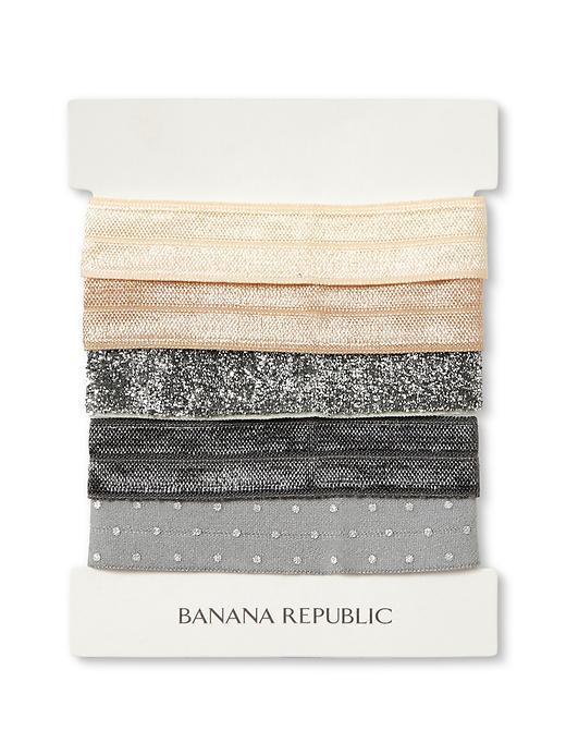 Banana Republic Yoga Hair Ties - French Grey Multi
