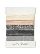 Banana Republic Yoga Hair Ties - French Grey Multi