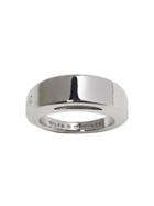 Banana Republic Womens Giles & Brother   Polished Stirrup Ring Silver Size 5