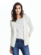 Banana Republic Womens Cardigan With Pockets Size L - Cocoon