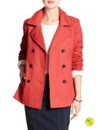 Banana Republic Factory Peacoat Size L - Spiced Coral