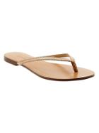 Banana Republic Ryan Flip Flop Size 10 - Rose Gold