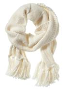 Banana Republic Hand Knit Fringe Scarf Size One Size - Snow Day