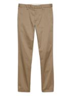 Banana Republic Mens Fulton Skinny Rapid Movement Chino Pant Airforce Khaki Size 36w