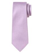 Banana Republic Mens Micro Geo Silk Nanotex Tie Summer Lilac Size One Size