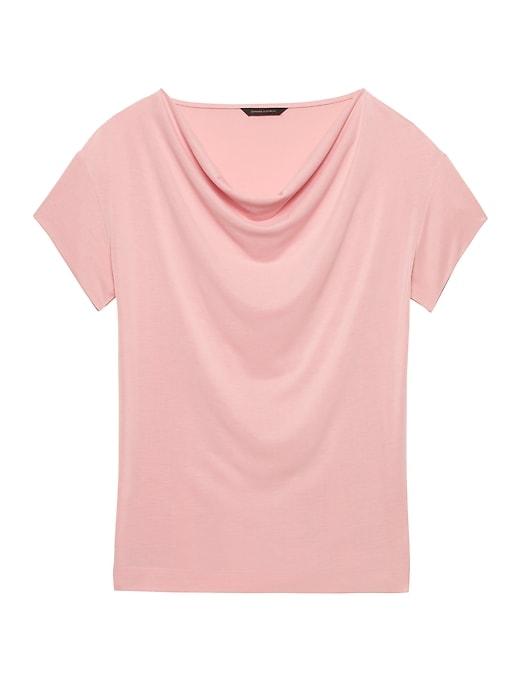 Banana Republic Sandwash Modal Cowl-neck Top