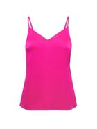Banana Republic Womens Petite Strappy Camisole Hot Pink Size S