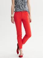 Banana Republic Sloan Fit Slim Ankle Pant - New Vermillion