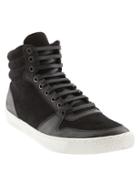 Banana Republic George High Top Sneaker Size 10 - Black