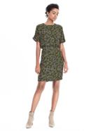 Banana Republic Womens Short Sleeve Tee Dress - Navy Camo