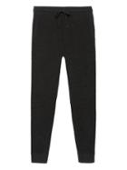 Banana Republic Mens Wool-cashmere Waffle-knit Jogger Pant Dark Charcoal Gray Size M