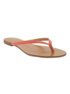 Banana Republic Ryan Flip Flop Size 10 - Fire Coral