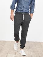 Banana Republic Mens Aiden Slim Gray Wool Jogger Pant Size 34w 36l Tall - Gray Heather