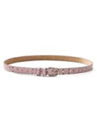 Banana Republic Ostrich Trouser Belt Size L - Light Purple