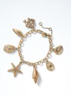 Banana Republic Sea Life Charm Bracelet - Gold