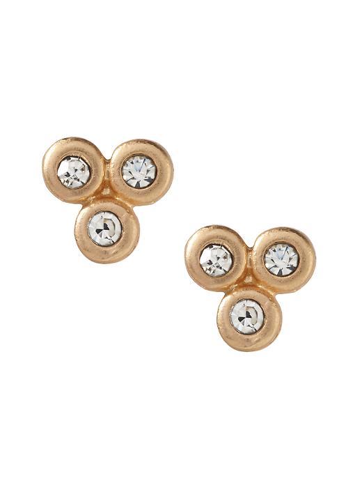 Banana Republic Cluster Sparkle Earring Size One Size - Gold