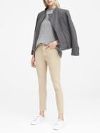 Banana Republic Womens Petite Skinny Corduroy Ankle Pant Dusty Pink Size 24