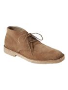 Banana Republic Mens Brendt Suede Crepe Sole Chukka Boot Sand Size 8