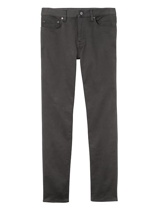 Banana Republic Mens Slim Traveler Pant Asphalt Size 40w