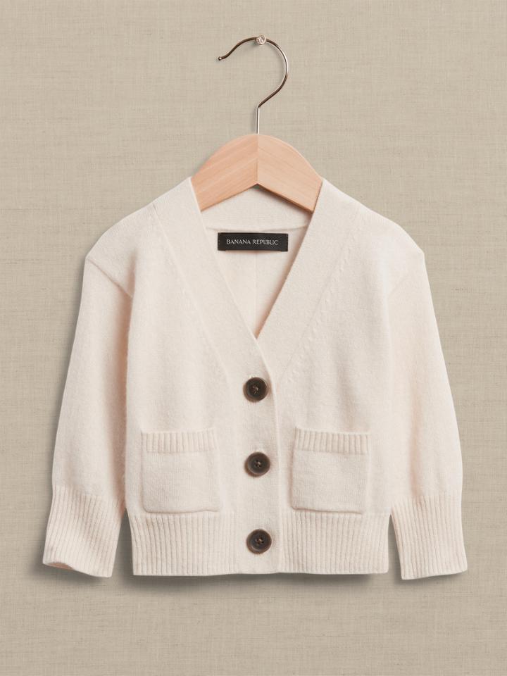 Cashmere Cardigan For Baby