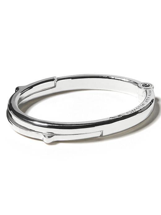 Banana Republic Womens Giles & Brother   Latch Cuff Silver Size One Size