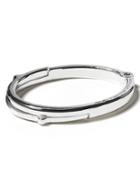 Banana Republic Womens Giles & Brother   Latch Cuff Silver Size One Size