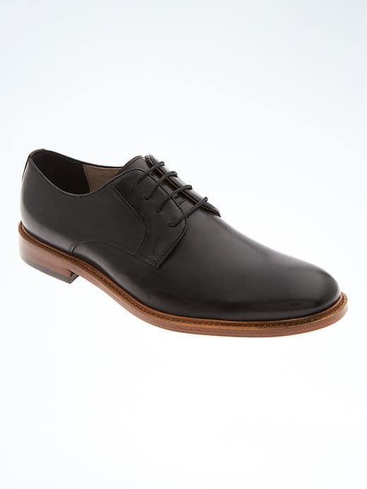 Banana Republic Mens Jennings Oxford - Black