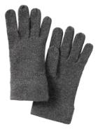 Banana Republic Womens Brushed Cashmere Glove Gray Size One Size