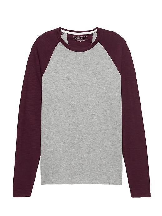 Banana Republic Vintage 100% Cotton Baseball T-shirt