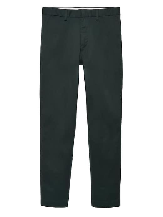 Banana Republic Mens Mason Athletic Tapered Rapid Movement Chino Pant Emerald Green Size 31w