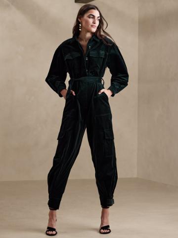 Lia Velvet Jumpsuit