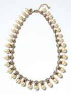Banana Republic Pearl Heirloom All Around Necklace - Cream