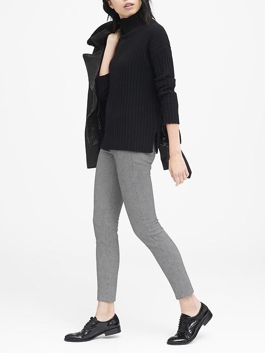 Banana Republic Devon Legging-fit Houndstooth Pant