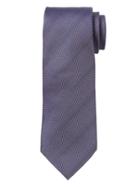 Banana Republic Mens Textured Stripe Silk Nanotex Tie Summer Lilac Size One Size