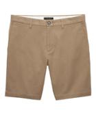 Banana Republic Mens 9 Stretch-cotton Aiden Slim Short Acorn Size 35w
