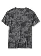 Banana Republic Denim Burnout Scoop Tee Size L - Navy