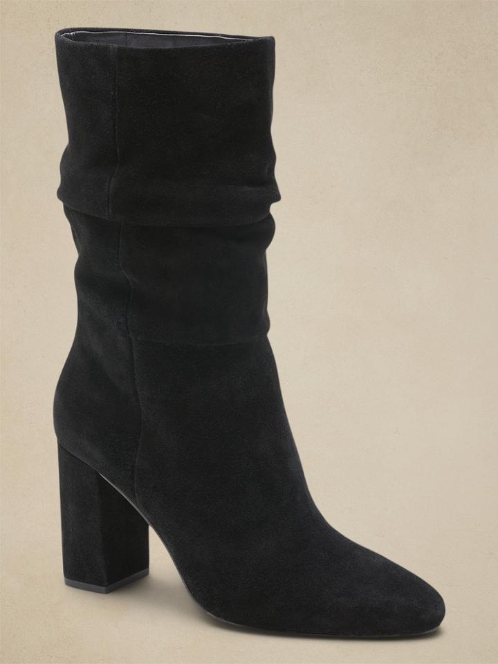Suede Slouchy Boot